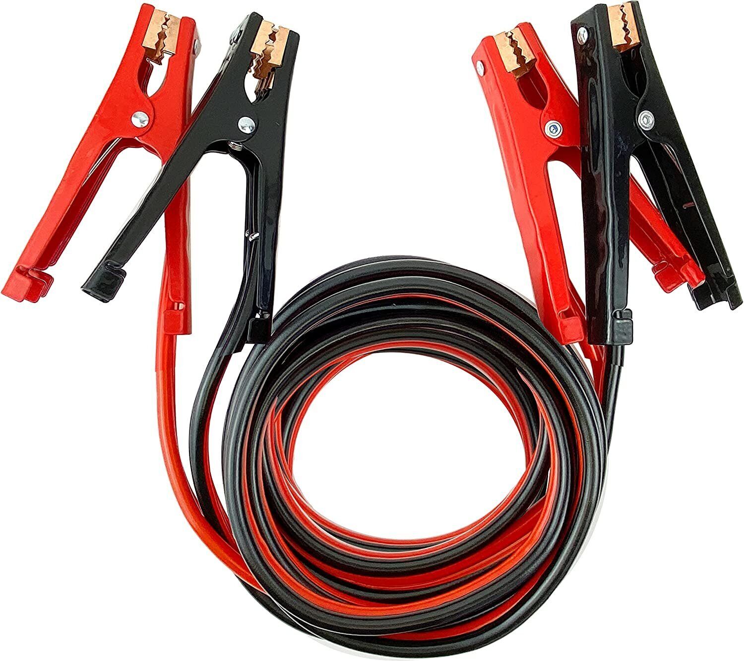 EverStart 16 Foot 6 Gauge, Automotive Booster Cables, Black and Red 